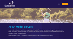 Desktop Screenshot of medexbiocare.com
